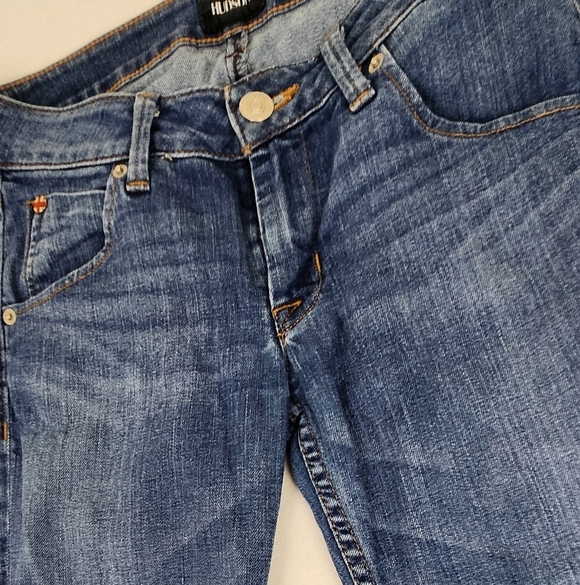 Hudson Bacara Crop Straight Crop Stretch Denim Jeans. Size 25 - Picture 3 of 9